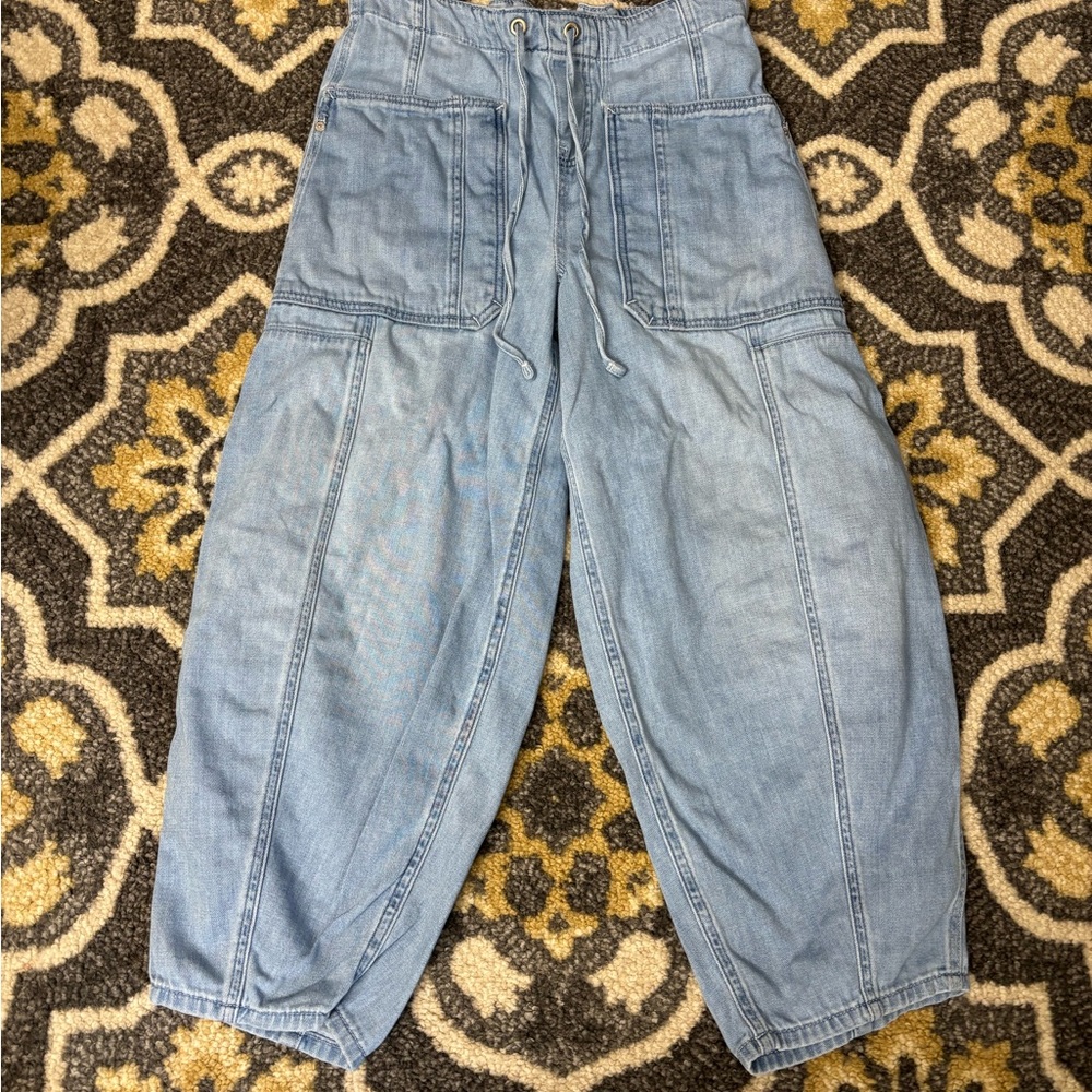 We The Free Sky Blue Denim Pants